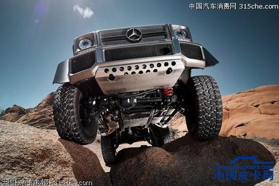 6秒内破百 奔驰g63 amg 6x6官图发布