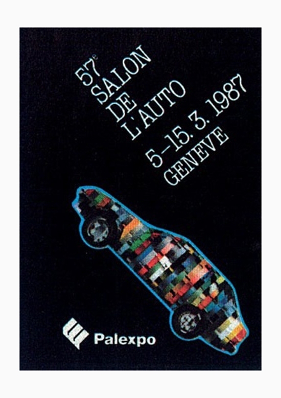 图像记忆历届日内瓦车展海报赏