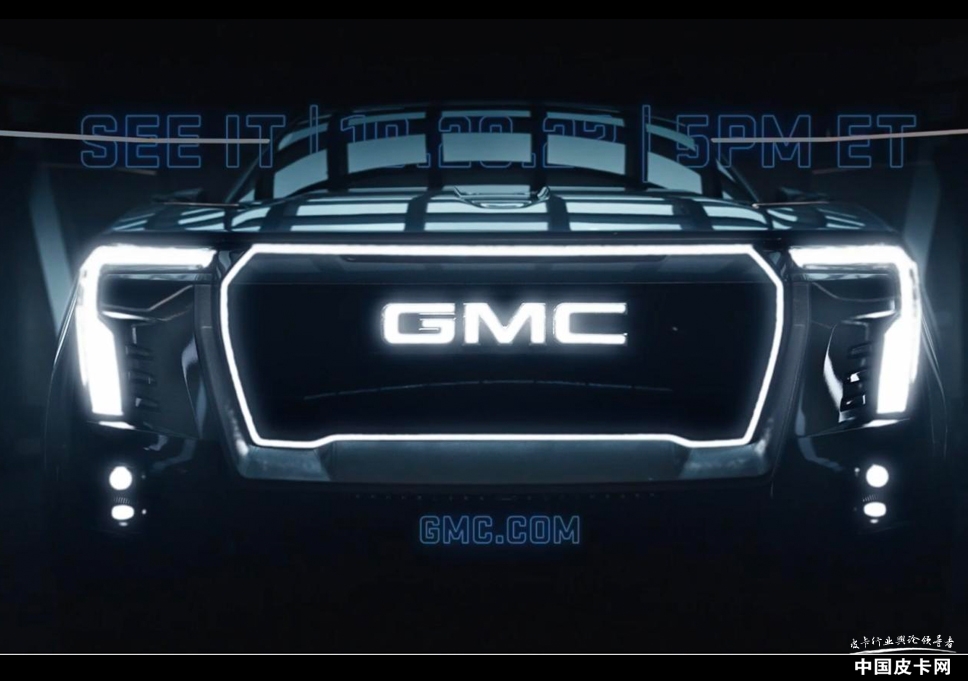 10月20日首發 GMC SIERRA EV Denali預告流出