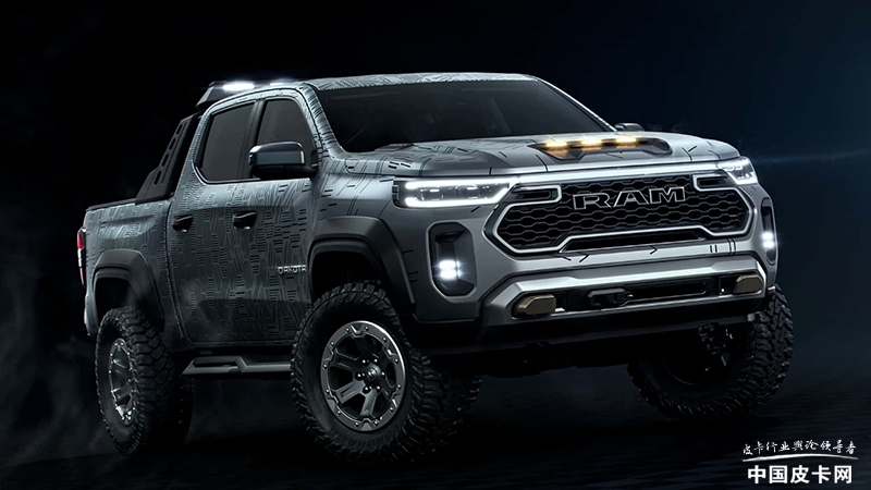 2014313937b93797b30640.jpg 外形輪廓酷似長安皮卡 Ram中型皮卡概念車發(fā)布