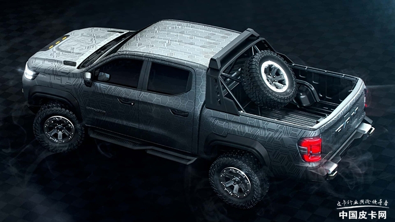 20143211dafea4d3498924.jpg 外形輪廓酷似長安皮卡 Ram中型皮卡概念車發(fā)布